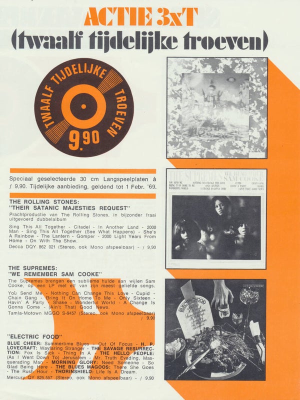 Actie 3xT - 1969 [Holland] - Sales Catalogue