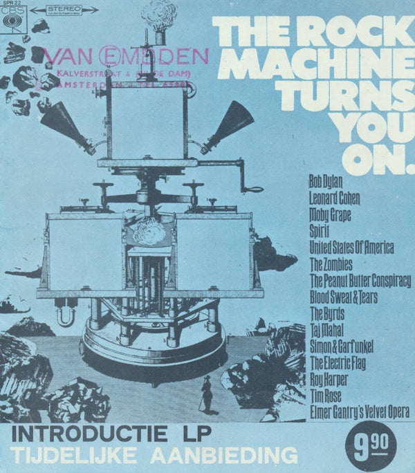 The Rock Machine Turns You On - 1968 [Holland] - Sales Brochure
