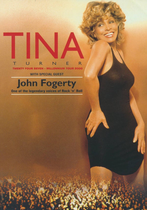 Tina Turner - Groningen, July 18, 2000 [Holland] - Handbill