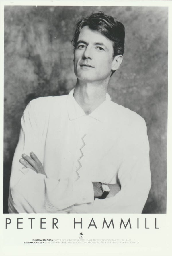 Peter Hammill - Out Of Water - 1990 [USA] - Press Kit