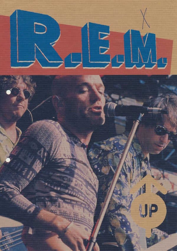 R.E.M. - Up - October 1998 [Holland] - Sales Sheet