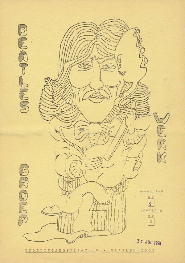 The Beatles Werk Groep - Volume 2 - Nr. 3 - July 31, 1974 [Holland] - Magazine