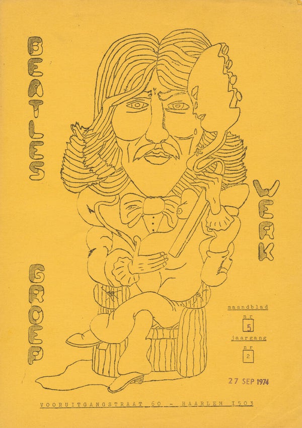 The Beatles Werk Groep - Volume 2 - Nr. 5 - September 27, 1974 [Holland] - Magazine