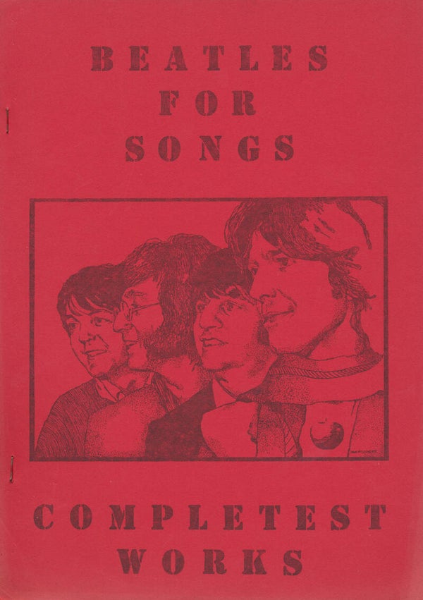 Beatles For Songs - Completest Works - [ca.] 1974 [Holland] - Songbook