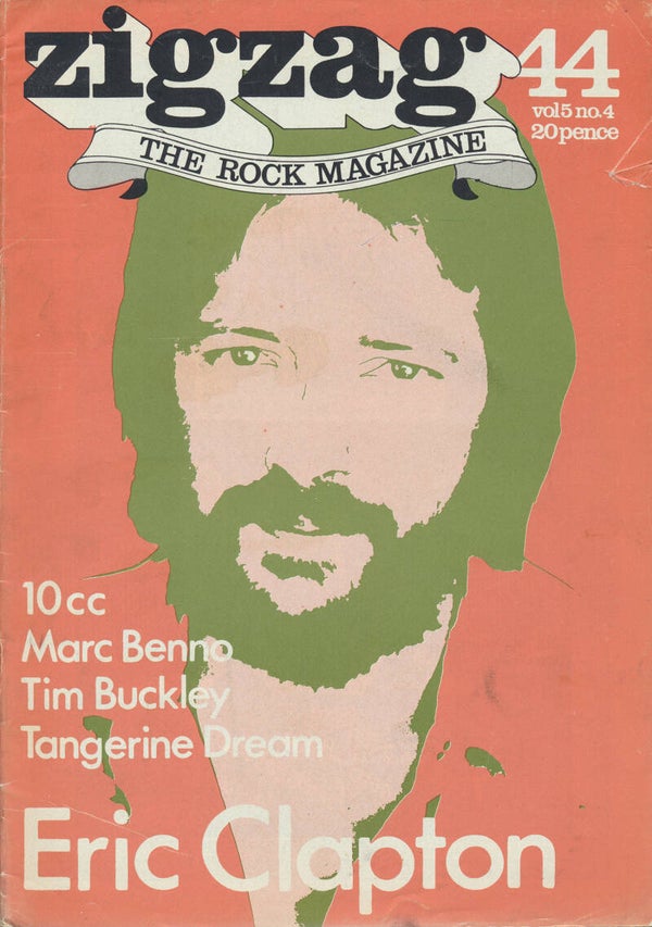 Zigzag issue 44 - August 1974 [UK] - Magazine