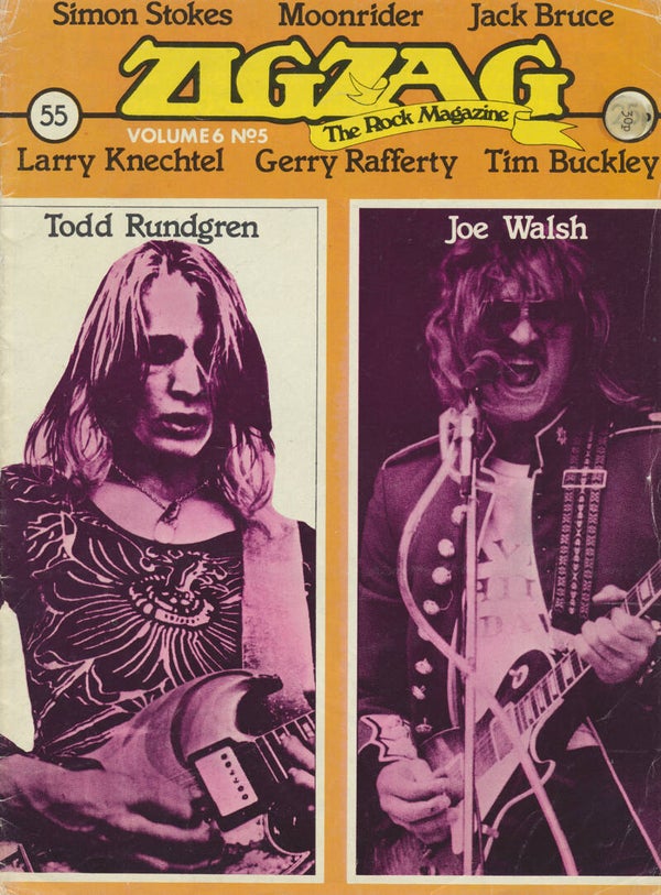 Zigzag issue 55 - August 1975 [UK] - Magazine