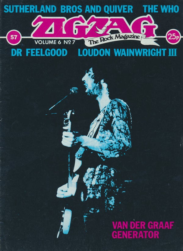 Zigzag issue 57 - December 1975 [UK] - Magazine