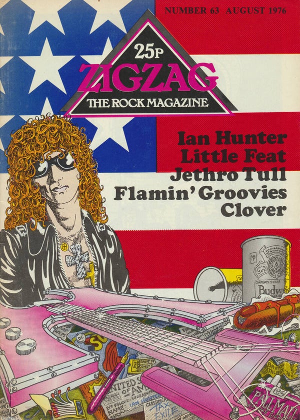 Zigzag issue 63 - August 1976 [UK] - Magazine