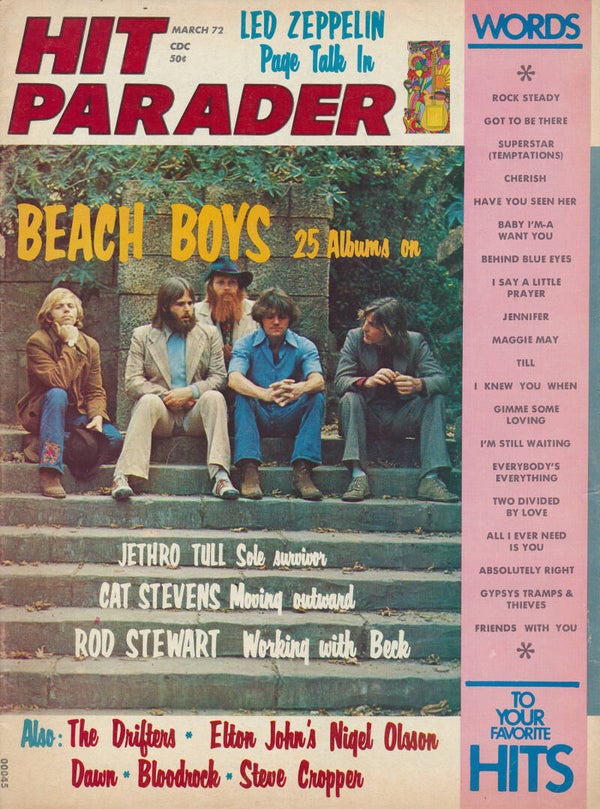 Hit Parader - March 1972 [USA] - Magazine