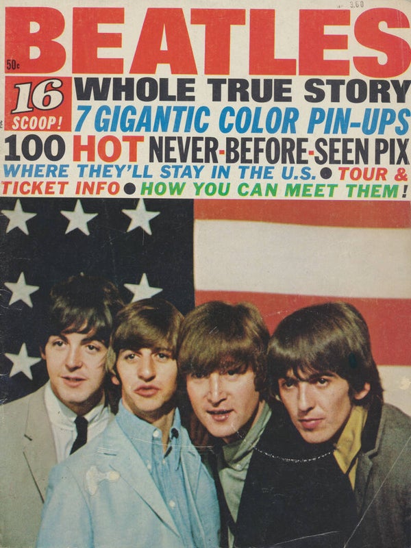 The Beatles - 16 Magazine - 1966 [USA] - Magazine