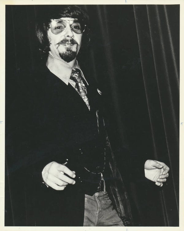 Phil Spector - Magic Castle - Hollywood - 1976 [UK] - Publicity Press Photo