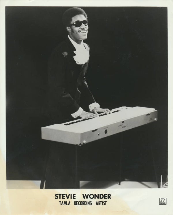 Stevie Wonder - 1960s [USA] - Publicity Press Photo