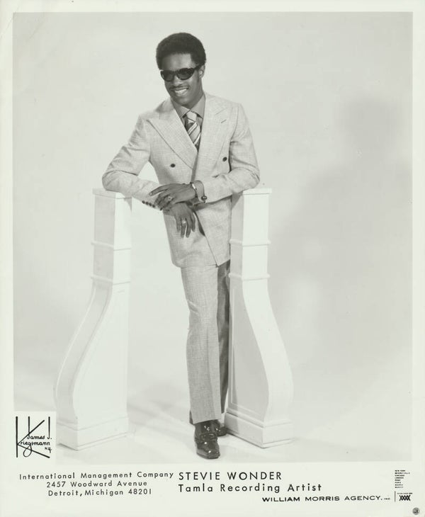Stevie Wonder - 1960s [USA] - Publicity Press Photo