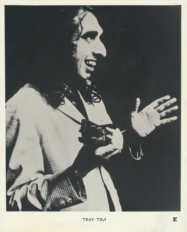 Tiny Tim - 1960s [USA] - Publicity Press Photo