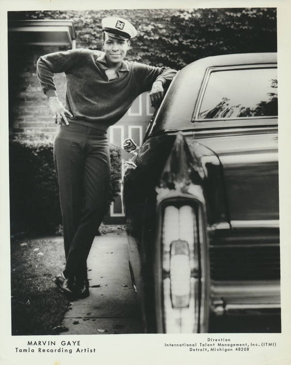 Marvin Gaye - 1960s [USA] - Publicity Press Photo