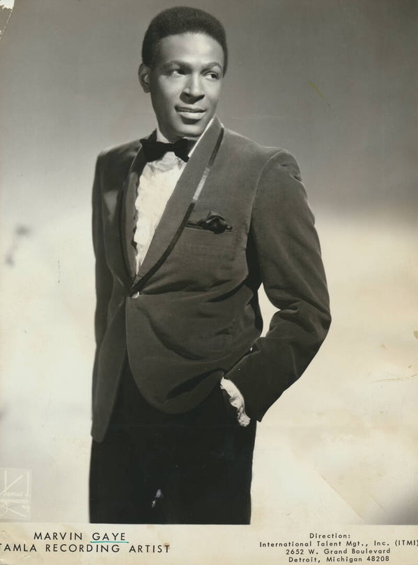Marvin Gaye - 1960s [USA] - Publicity Press Photo