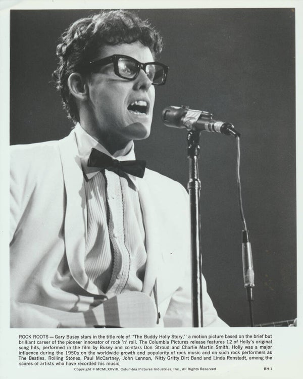 Buddy Holly - Rock Roots - 1978 [USA] - Publicity Press Photo