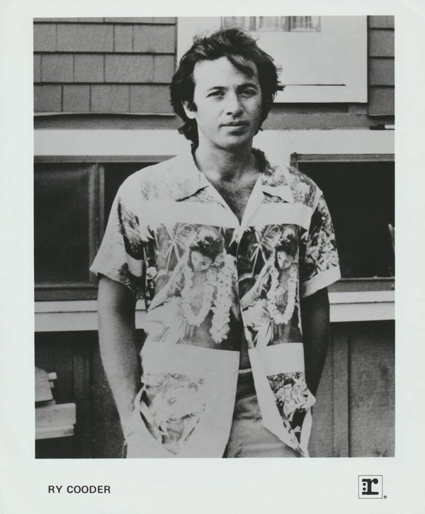 Ry Cooder - 1970s [Holland] - Publicity Press Photo