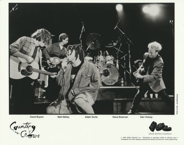 Counting Crows - 1994 [USA] - Publicity Press Photo