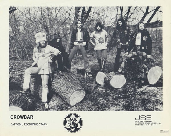 Crowbar - 1970s [UK] - Publicity Press Photo