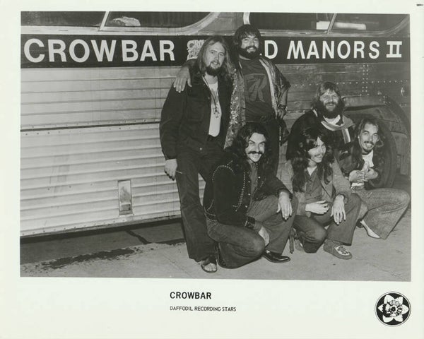 Crowbar - 1970s [UK] - Publicity Press Photo