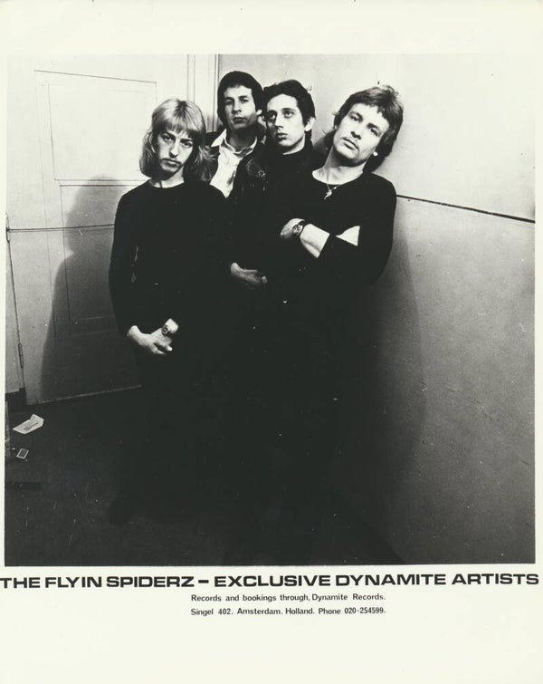 The Flyin Spiderz - Punk - 1970s [Holland] - Publicity