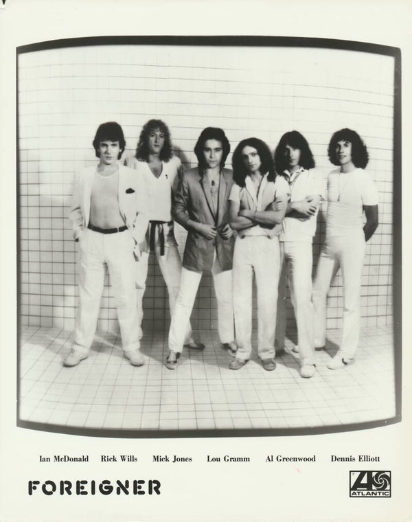 Foreigner - 1970s [UK] - Publicity Press Photo