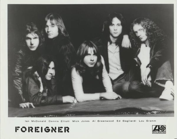 Foreigner - 1970s [UK] - Publicity Press Photo
