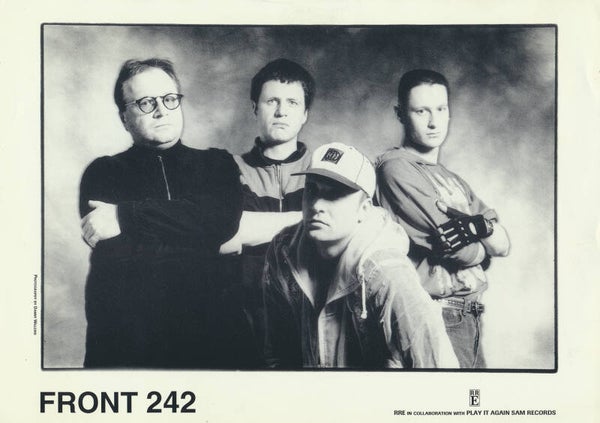 Front 242 - 1990s [Belgium] - Publicity Press Photo