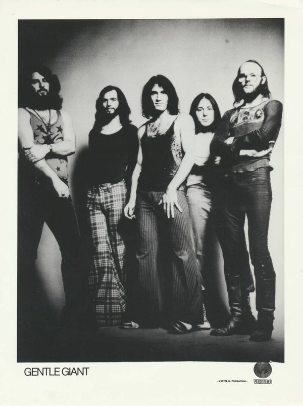 Gentle Giant - 1970s [Holland] - Publicity Press Photo