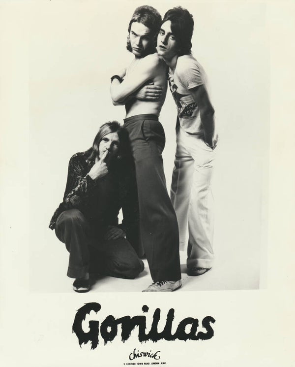 Gorillas - Punk - 1970s [UK] - Publicity Press Photo