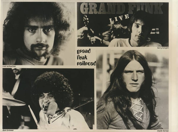 Grand Funk Railroad - 1970s [Holland] - Publicity Press Photo