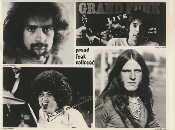 Grand Funk Railroad - 1970s [Holland] - Publicity Press Photo