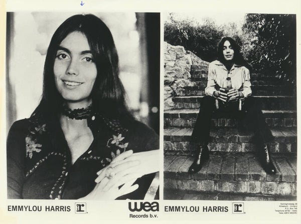 Emmylou Harris - 1970s [Holland] - Publicity Press Photo