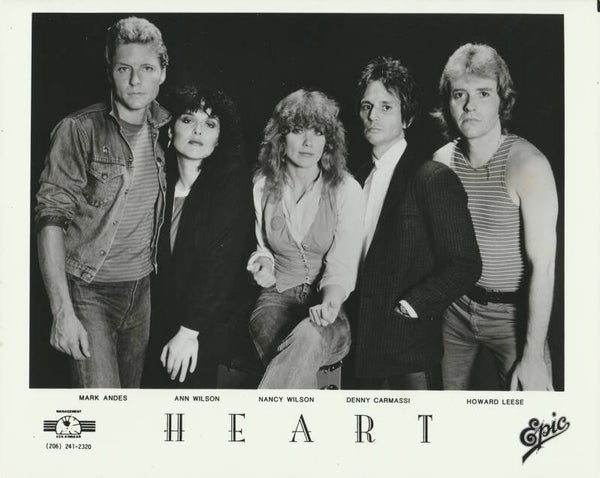 Heart - 1970s [USA] - Publicity Press Photo