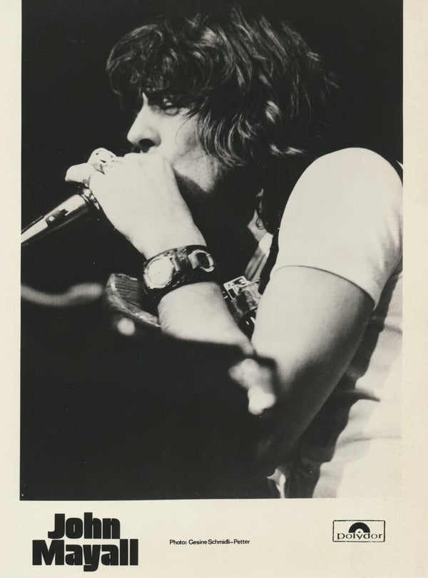 John Mayall - 1970s [Germany] - Publicity Press Photo