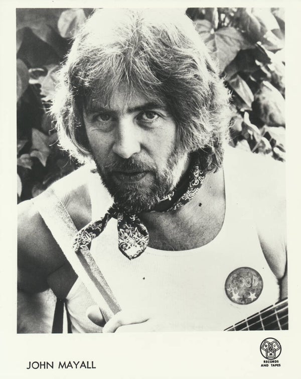 John Mayall - 1980s [UK] - Publicity Press Photo