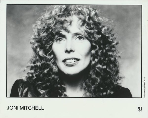 Joni Mitchell - 1970s [UK] - Publicity Press Photo