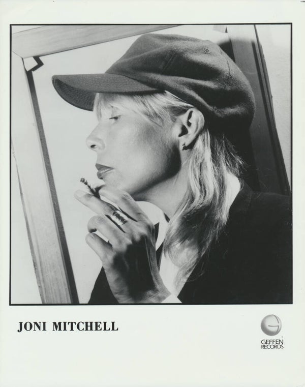 Joni Mitchell - 1980s [UK] - Publicity Press Photo