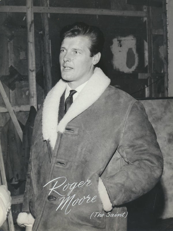 Roger Moore - The Saint - 1960s [Holland] - Publicity Press Photo