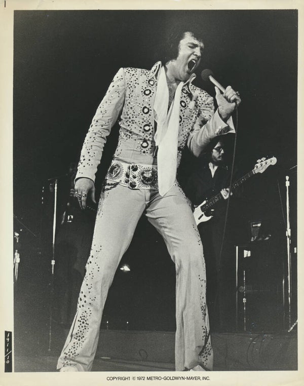 Elvis Presley - Elvis On Tour - 1970s [USA] - Publicity Press Photo