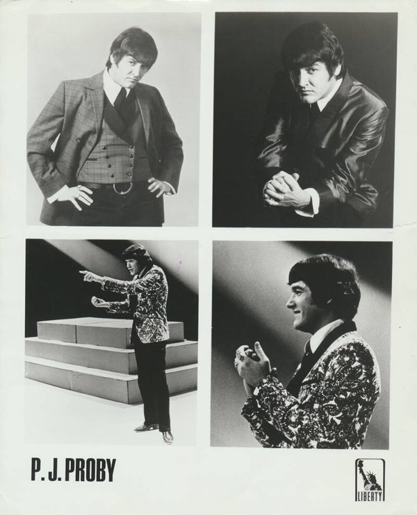 P.J. Proby - 1960s [UK] - Publicity Press Photo