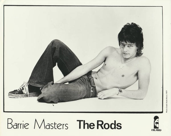 Barrie Masters - Eddie and the Hot Rods - 1970s [UK] - Publicity Press Photo