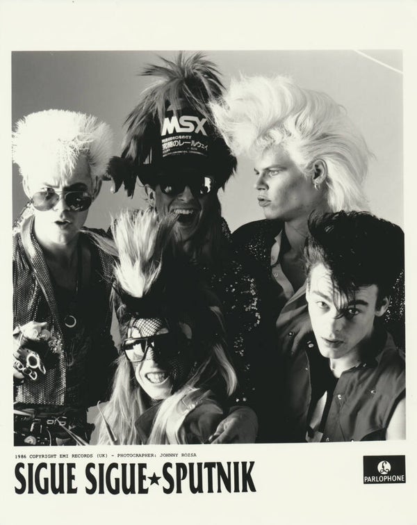 Sigue Sigue Sputnik - 1986 [UK] - Publicity Press Photo