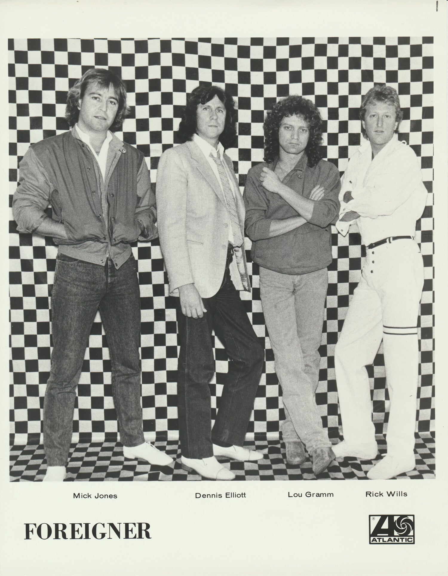 Foreigner - 1970s [UK] - Publicity Press Photo