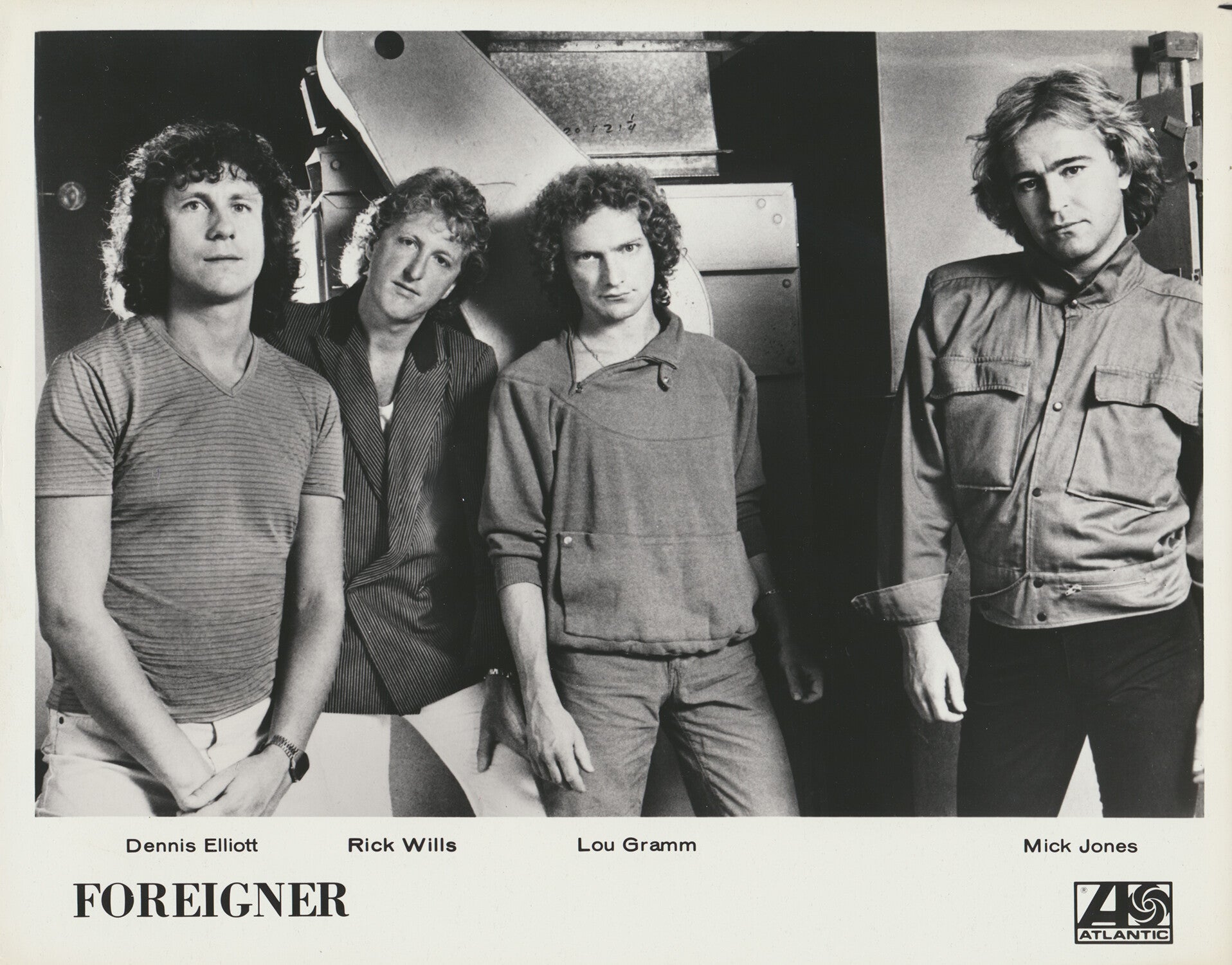 Foreigner - 1970s [UK] - Publicity Press Photo