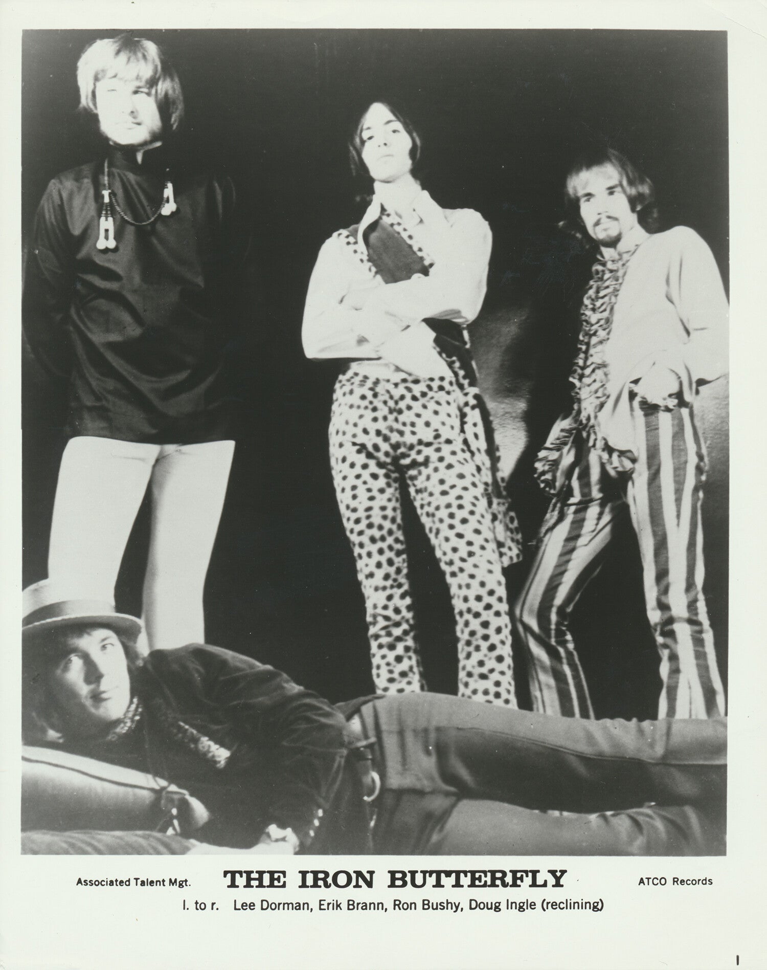 Iron Butterfly - 1960s [USA] - Publicity Press Photo