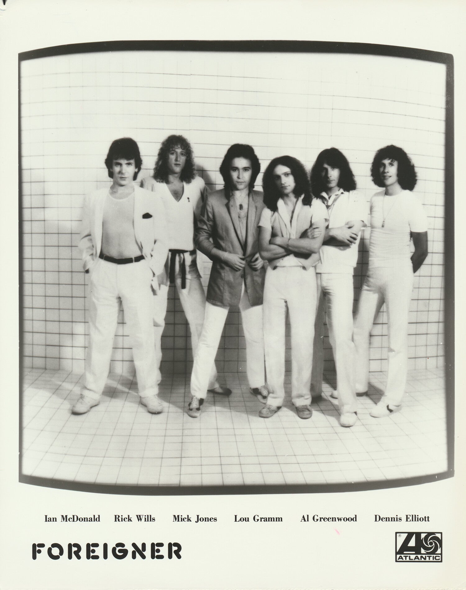 Foreigner - 1970s [UK] - Publicity Press Photo
