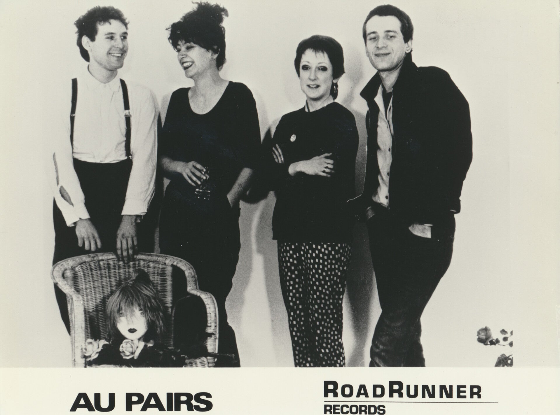 Au Pairs - 1980s [Holland] - Publicity Press Photo