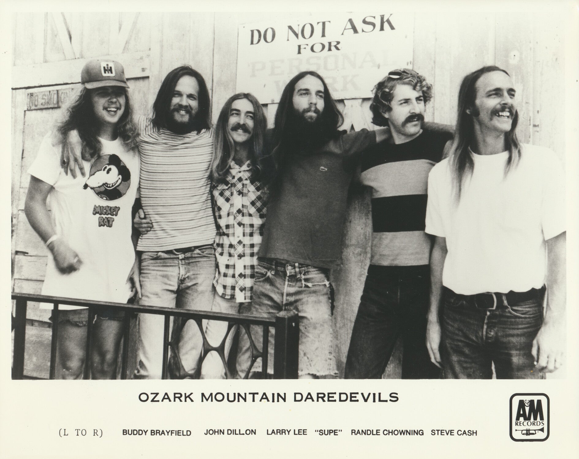 Ozark Mountain Daredevils - 1970s [USA] - Publicity Press Photo